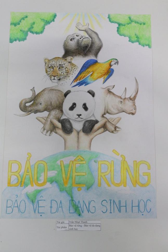 TRIỂN LÃM NHỮNG BỨC VẼ BIẾT NÓI – Vẽ tranh Cổ động Hành động vì môi trường | TRƯỜNG ĐẠI HỌC MỞ TP HCM